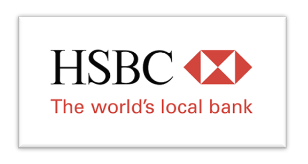 Image: A screenshot of HSBC's new tagline: the world's local bank.