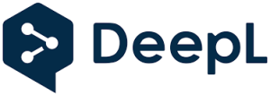 Logo for Deepl machine translation services