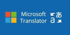 Logo for Microsoft Translate (Microsoft's Machine Translation AI)